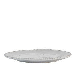 Organiczne talerze obiadowe z koralikami (4 szt.) D280 mm