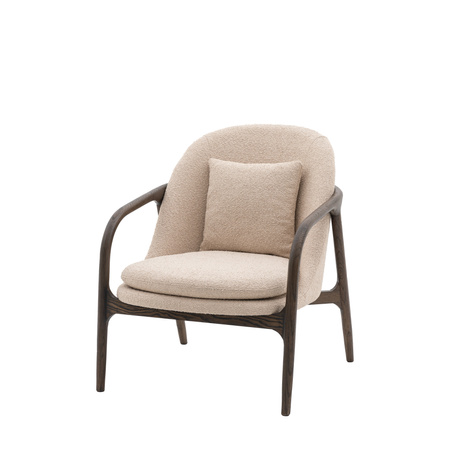 Fotel Alegra Taupe 680 x 840 x 830 mm