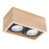 Plafon QUATRO 2 naturalne drewno