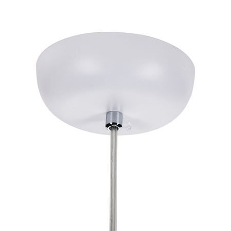 Lampa wisząca SILK BARREL biała 60 cm - nowoczesna i minimalistyczna