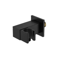 Przyłącze kątowe z uchwytem na słuchawkę boczne, czarne