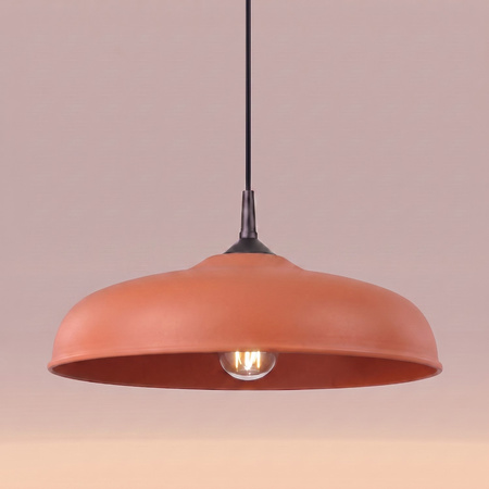 Lampa wisząca GINA ochra czerwona