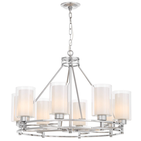 NOWOCZESNA LAMPA WISZĄCA CHROMOWANA MARIETTA W8