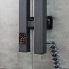 Elektryczny grzejnik łazienkowy Silhouette Quadro 90х1500 Sensor prawa, czarny