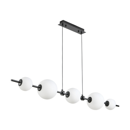 Lampa wisząca MILA czarna 140 cm