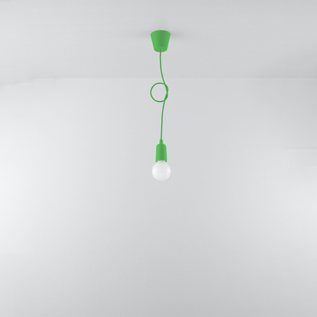 Lampa wisząca DIEGO 1 zielony