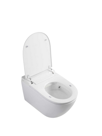 Inteligentna miska WC z deską owalna biały połysk OAZA SMART U001