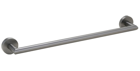 X-ROUND GUN METAL wieszak na ręczniki 450mm, gun metal