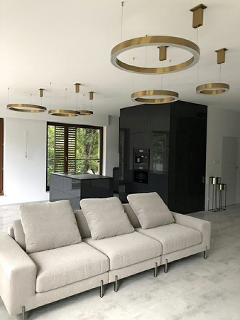 MOOSEE lampa wisząca RING 80 złota