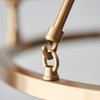 Chester 3 Pendant Light Fitting Aged Brass