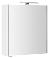 LUCIE szafka z lustrem z oświetleniem LED, 65x70x17cm, biała