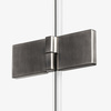 KABINA AVEXA GUNMETAL BRUSHED PROSTOKĄTNA L 100x120x200 CZYSTE 6mm ACTIVE SHIELD