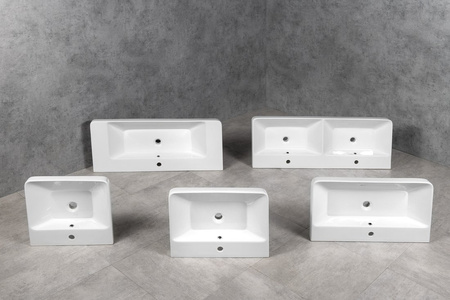 THALIE 80 umywalka meblowa 80x46cm, biała