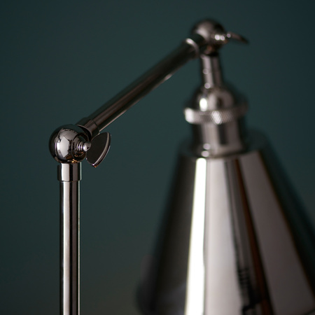 Hal Task Table Lamp Bright Nickel