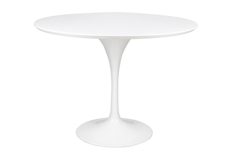 Stół TULIP PREMIUM 100 biały  - MDF, metal