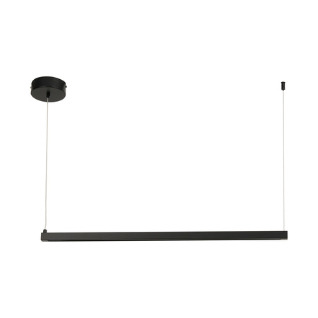 Lampa wisząca BEAM-100 LED - czarna oprawa liniowa