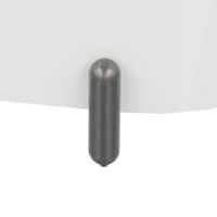 Nogi do wanny Feetlux Gunmetal