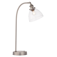 Hansen 1 Table Light Brushed Silver