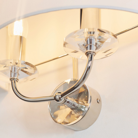 Nixon Wall Light Bright Nickel