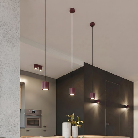 Kinkiet ORBIS 1 burgund