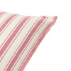 Alston Woven Stripe Cush Cranberry 450x450mm