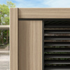 Pergola ogrodowa BIZZOTTO OCEAN 3X4 – antracytowy / naturalny