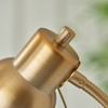 Classic Flexi Floor Lamp Brushed Aged Brass