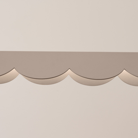 Lampa wisząca BISCUIT taupe LED 3000K