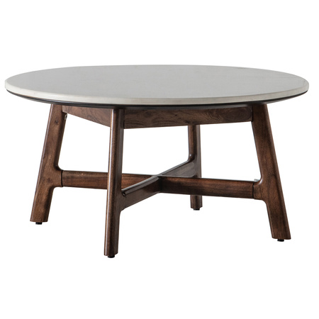 Okrągły stolik kawowy Barcelona 800 x 800 x 400 mm