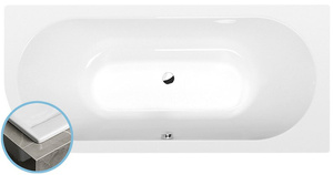 VIVA R SLIM wanna asymetryczna 185x80x47cm, biała