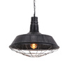 LAMPA WISZĄCA INDUSTRIALNA LOFT STARE SREBRO ARIGIO D35