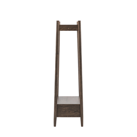 Hatfield Open Wardrobe Smoked 800x480x1700mm