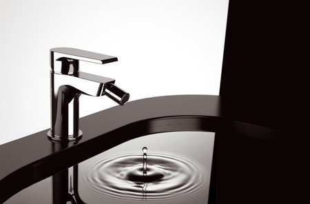 KAI bateria bidetowa, chrom