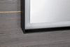 SORT lustro z oświetleniem LED 120x70cm, czarny mat