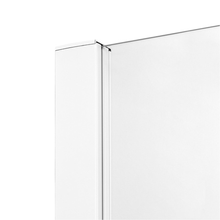 KABINA PRIME WHITE PROSTOKĄTNA U 80x100x200 CZYSTE 6mm ACTIVE SHIELD