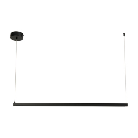 Lampa wisząca BEAM-100 LED - czarna oprawa liniowa
