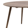 Hatfield Round Dining Table Smoked 1100x1100x750mm