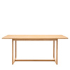 Craft Dining Table Natural 1800x950x750mm