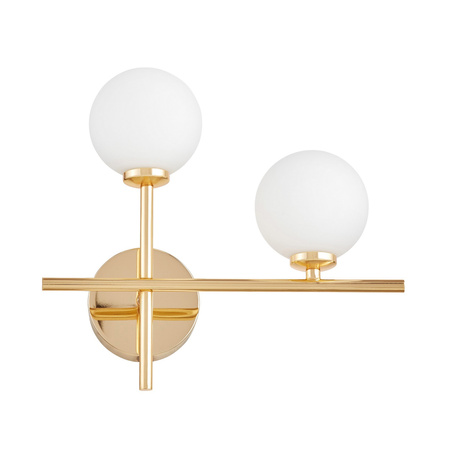 LAMPA ŚCIENNA KINKIET NOWOCZESNY ZŁOTY MARSIADA NEO RT