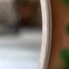Helsinki Round Mirror Washed Oak 800x58x800mm