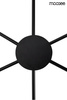 MOOSEE lampa ścienna SHADOW 6 CLOSE czarna