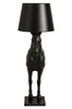 MOOSEE lampa podłogowa KOŃ HORSE STAND    S czarna - włókno szklane