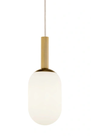 PLUUM lampa wisząca złoty szczotkowany
