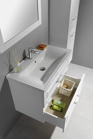 FAVOLO szafka umywalkowa 76,5x60x44,6cm, biały mat