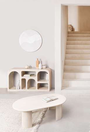 Stolik kawowy BIZZOTTO ORLANDO – naturalny