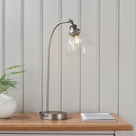 Hansen 1 Table Light Brushed Silver