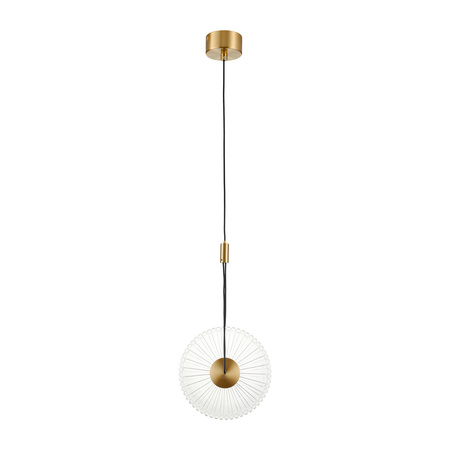 Lampa wisząca SUNBLAST - LED 20 cm, złota