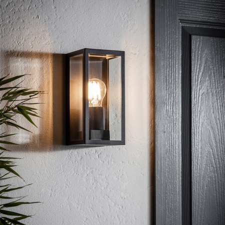 Oxford 1 Wall Light Matt Black