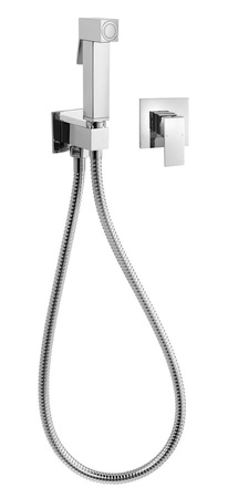 SPECTRE bateria bidetowa podtynkowa, 1 wyjście, chrom