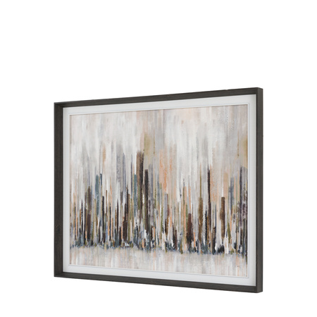 Urban Silence Framed Canvas 1120x60x920mm